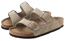 Light Brown Suede Sandals
